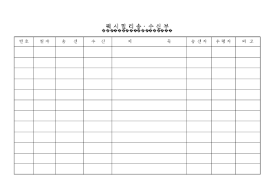 팩시밀리송수신부